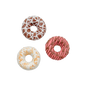 3D Medium Vanilla Donuts | Woof it Down